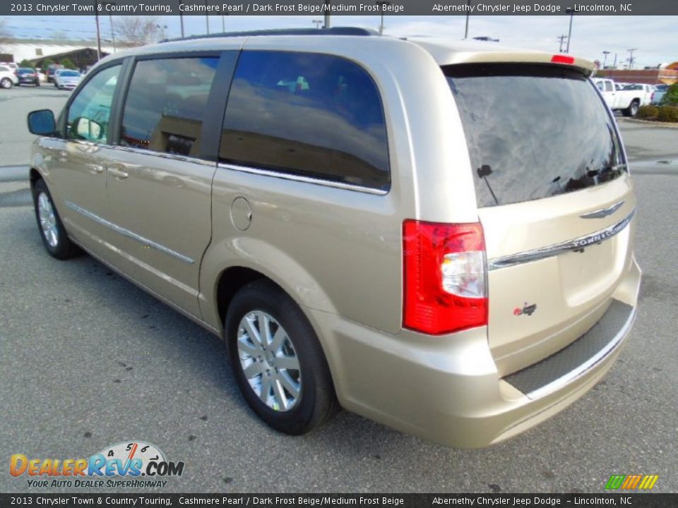 2013 Chrysler Town & Country Touring Cashmere Pearl / Dark Frost Beige/Medium Frost Beige Photo #4