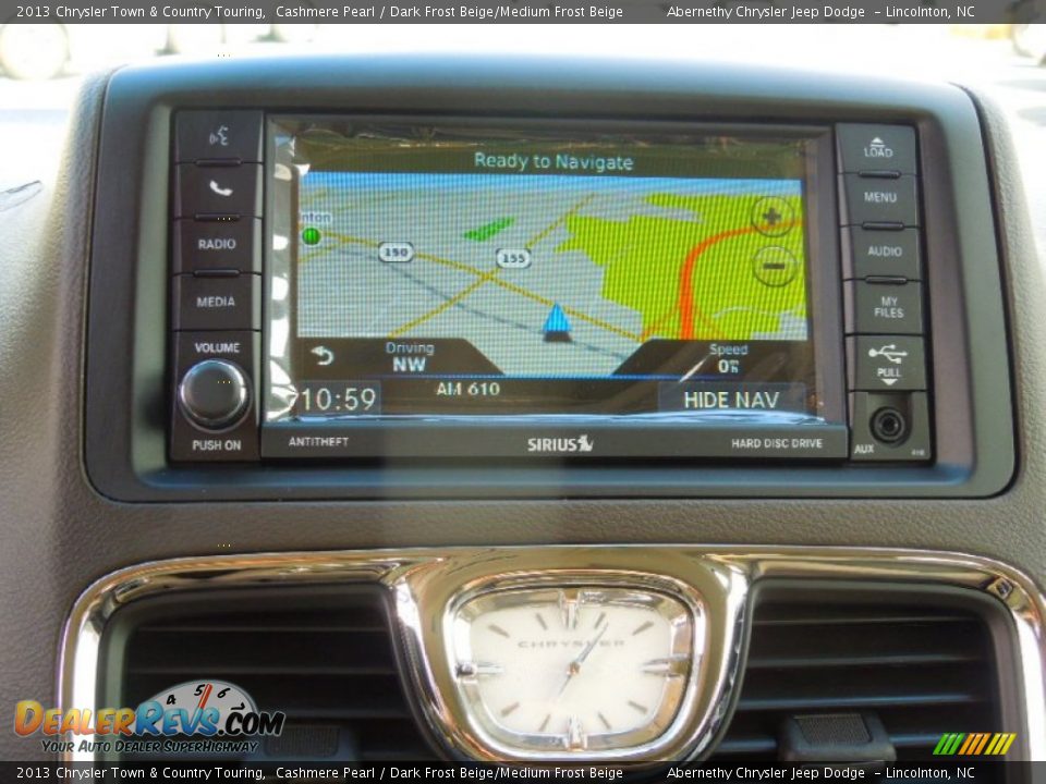 2013 Chrysler Town & Country Touring Cashmere Pearl / Dark Frost Beige/Medium Frost Beige Photo #14