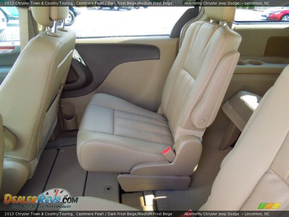 2013 Chrysler Town & Country Touring Cashmere Pearl / Dark Frost Beige/Medium Frost Beige Photo #17