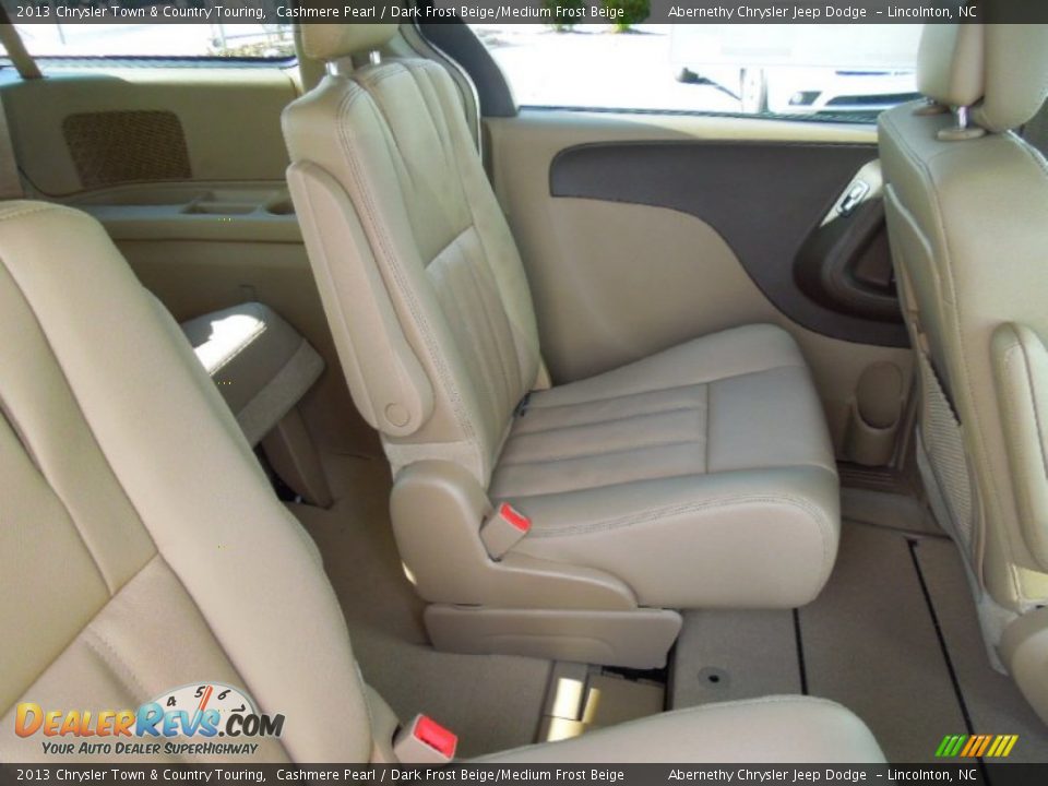 2013 Chrysler Town & Country Touring Cashmere Pearl / Dark Frost Beige/Medium Frost Beige Photo #20