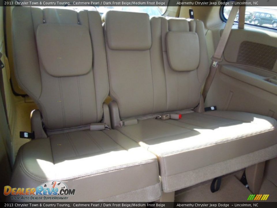 2013 Chrysler Town & Country Touring Cashmere Pearl / Dark Frost Beige/Medium Frost Beige Photo #21