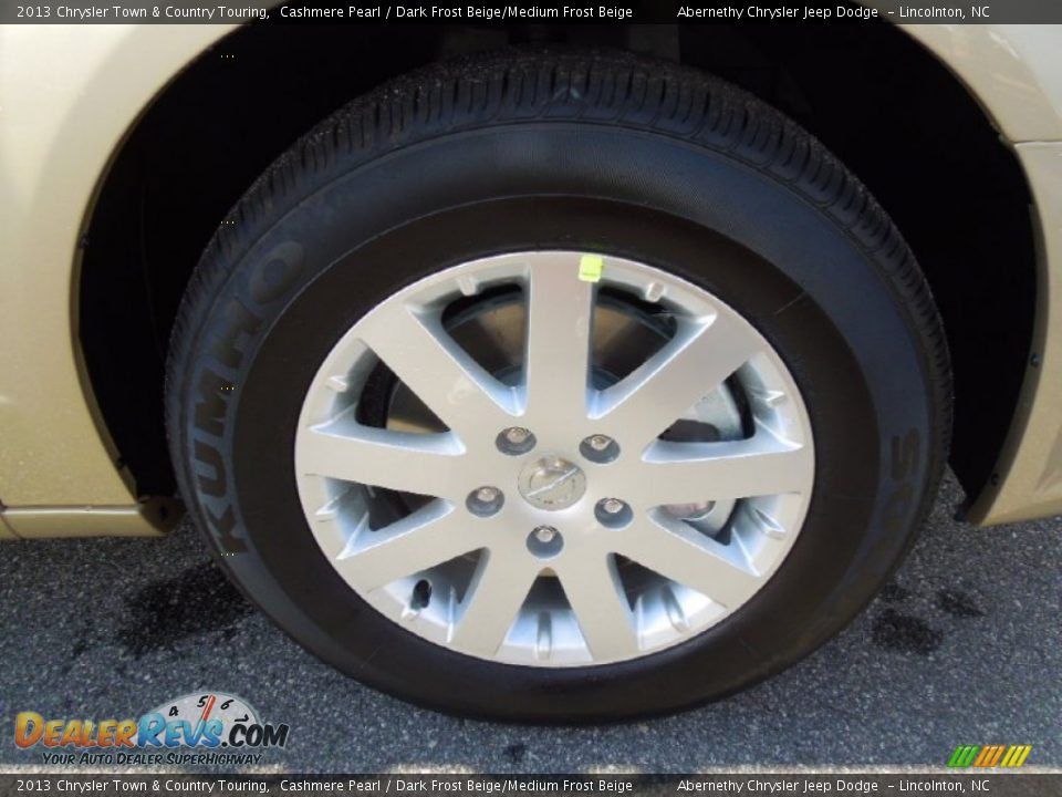 2013 Chrysler Town & Country Touring Cashmere Pearl / Dark Frost Beige/Medium Frost Beige Photo #24