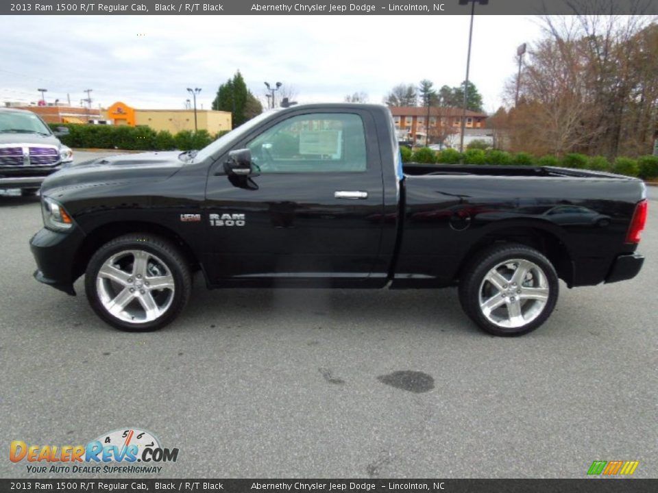 Black 2013 Ram 1500 R/T Regular Cab Photo #3