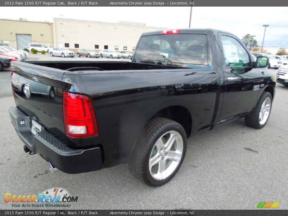 2013 Ram 1500 R/T Regular Cab Black / R/T Black Photo #5