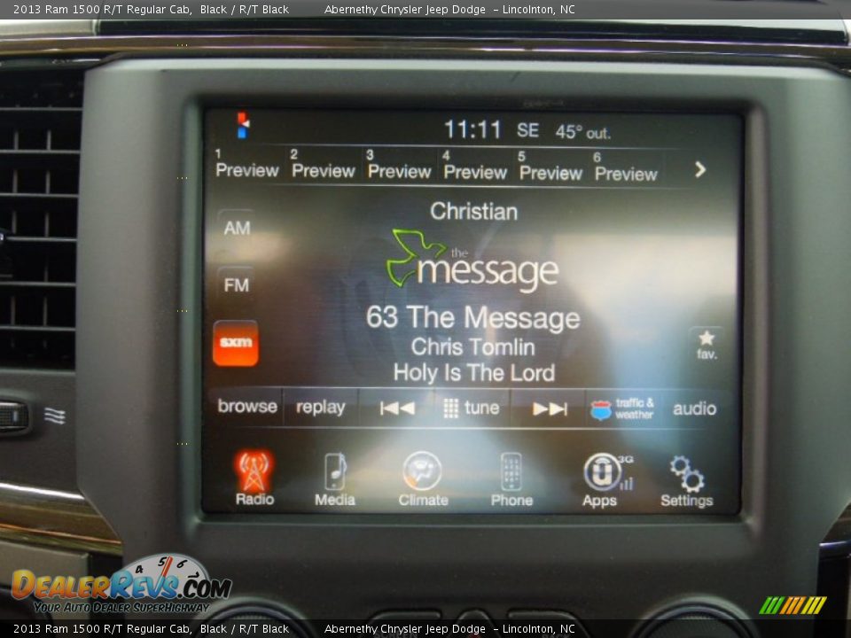 Controls of 2013 Ram 1500 R/T Regular Cab Photo #15