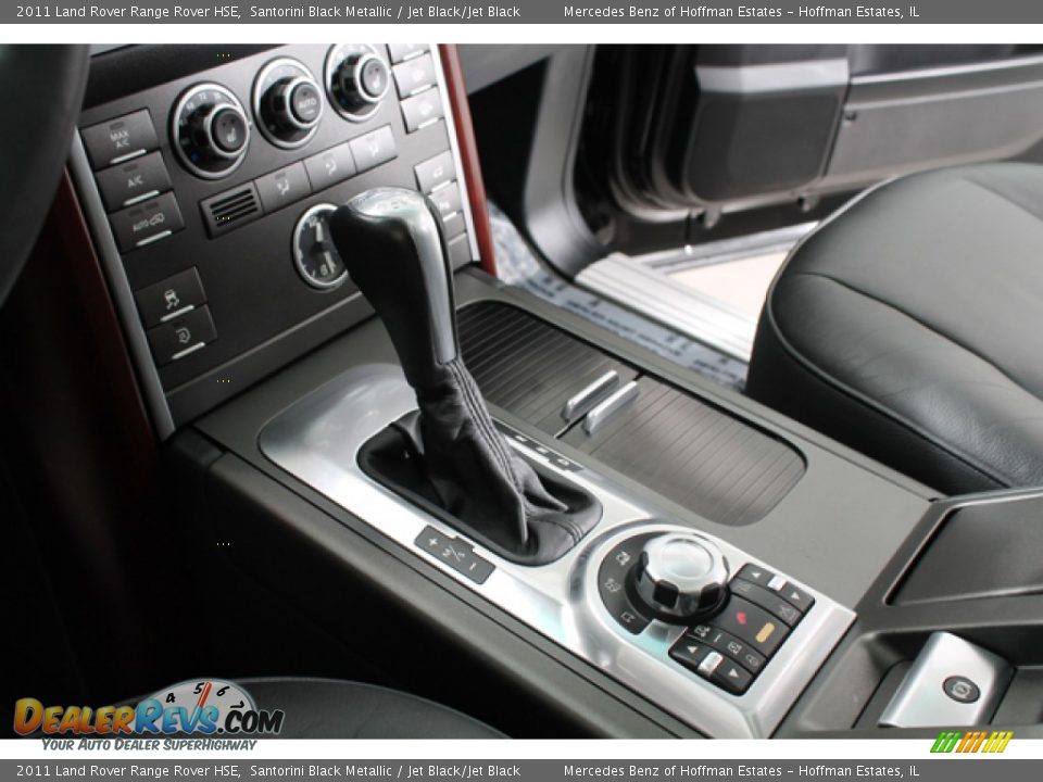 2011 Land Rover Range Rover HSE Santorini Black Metallic / Jet Black/Jet Black Photo #11