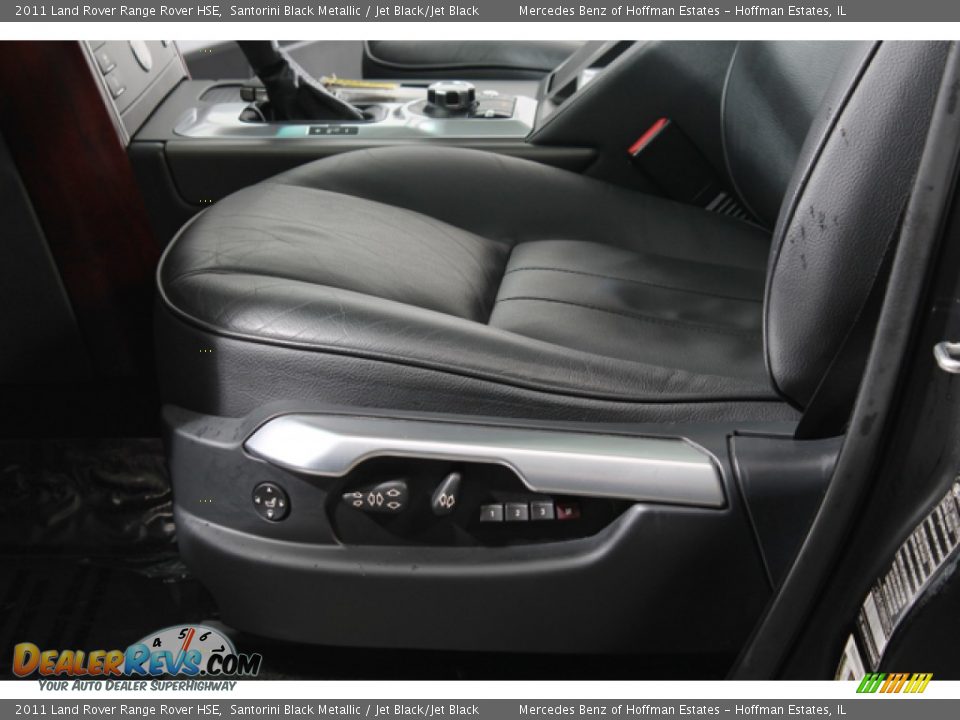2011 Land Rover Range Rover HSE Santorini Black Metallic / Jet Black/Jet Black Photo #20