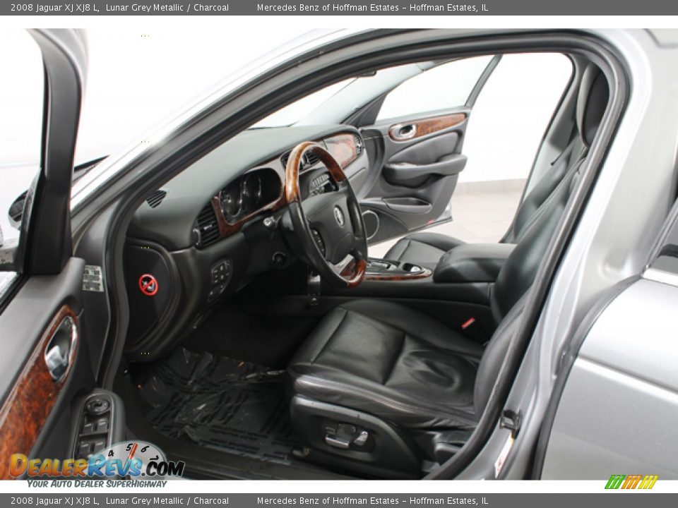 Charcoal Interior - 2008 Jaguar XJ XJ8 L Photo #18