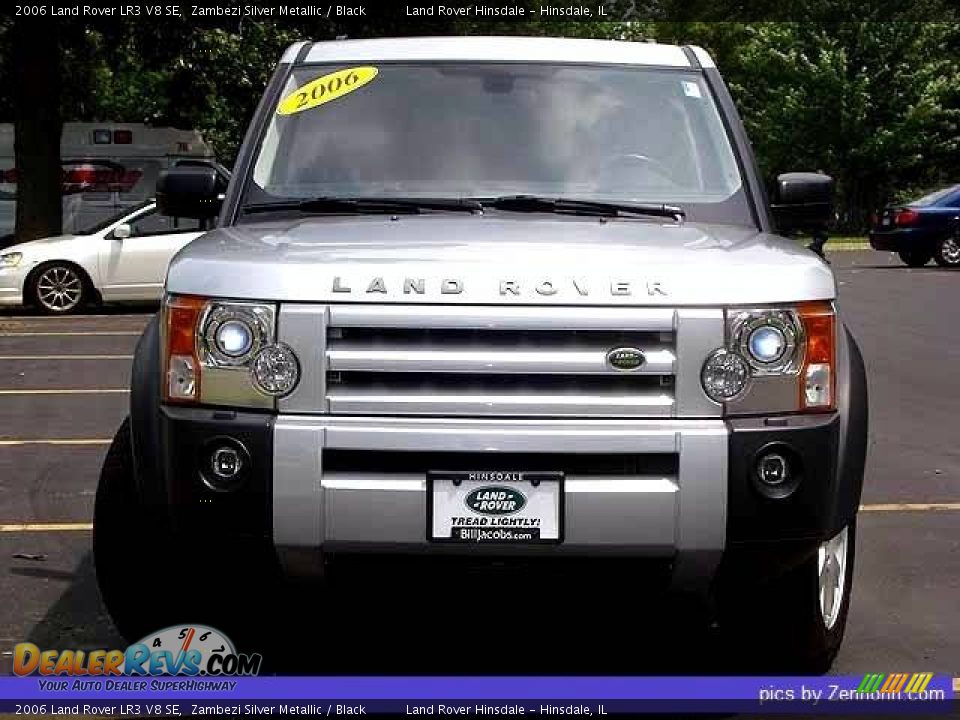 2006 Land Rover LR3 V8 SE Zambezi Silver Metallic / Black Photo #25