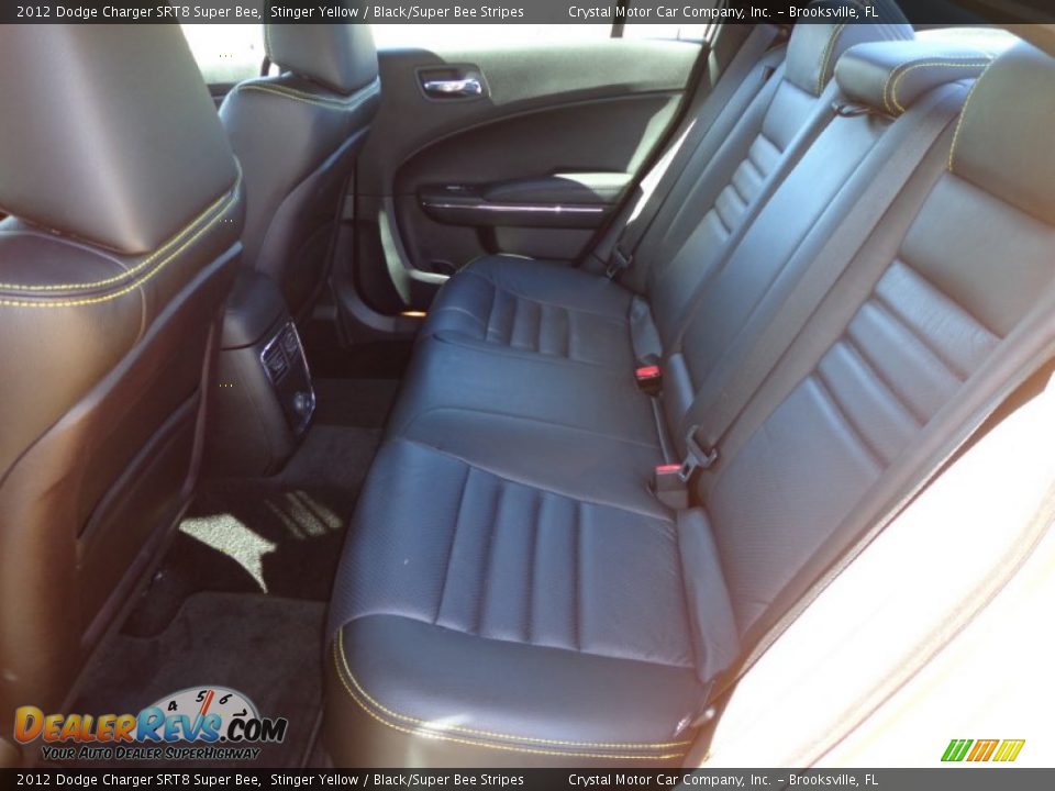 2012 Dodge Charger SRT8 Super Bee Stinger Yellow / Black/Super Bee Stripes Photo #5