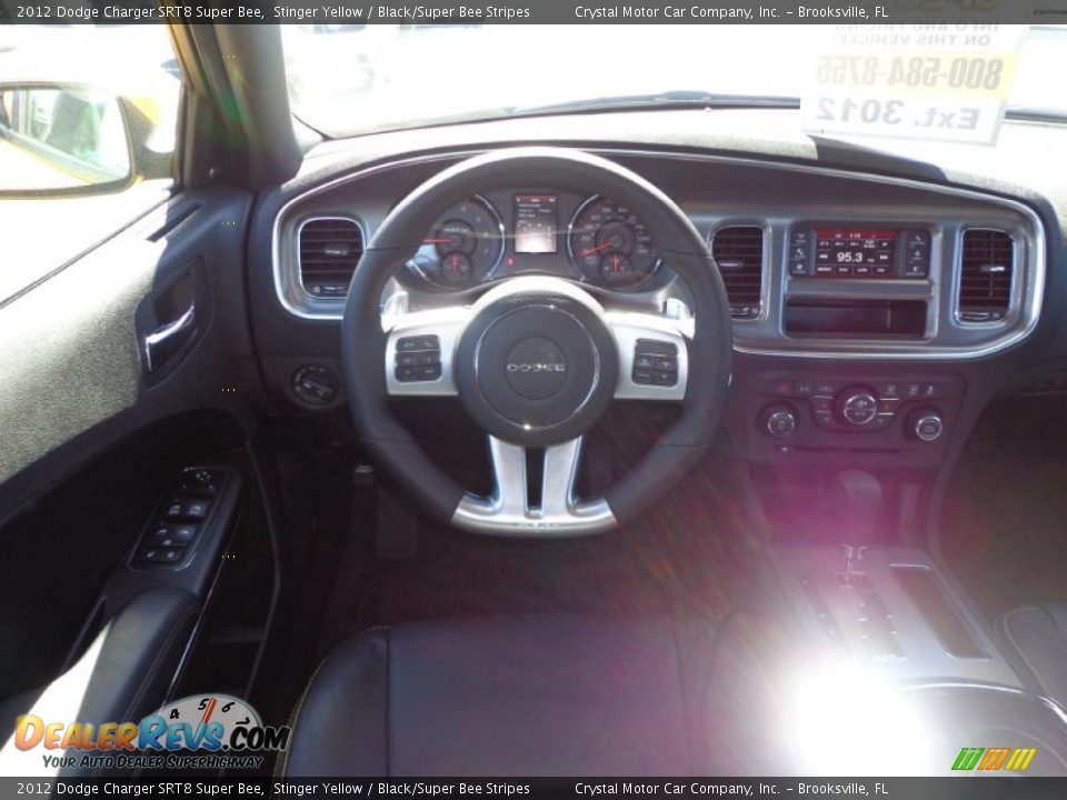 2012 Dodge Charger SRT8 Super Bee Stinger Yellow / Black/Super Bee Stripes Photo #6