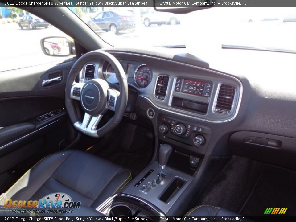 2012 Dodge Charger SRT8 Super Bee Stinger Yellow / Black/Super Bee Stripes Photo #11