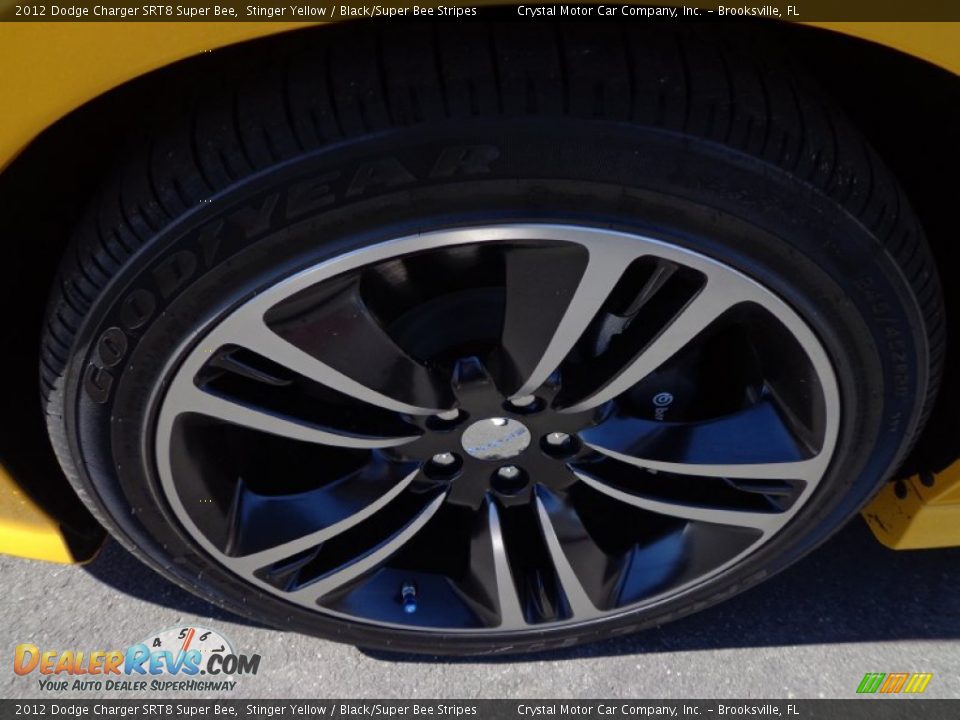 2012 Dodge Charger SRT8 Super Bee Stinger Yellow / Black/Super Bee Stripes Photo #14