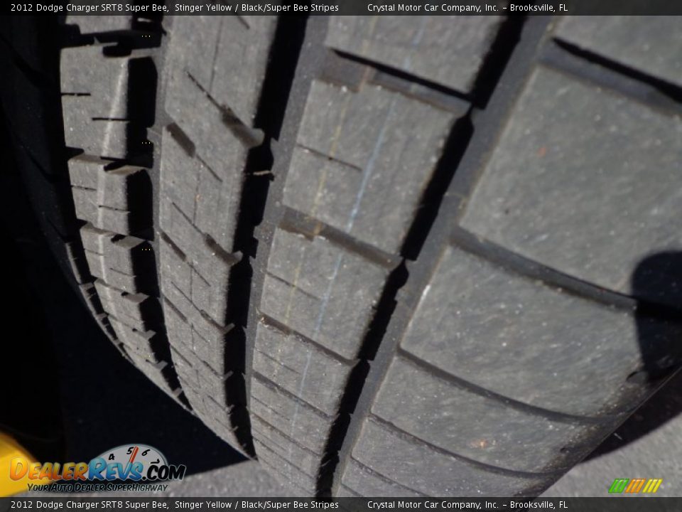 2012 Dodge Charger SRT8 Super Bee Stinger Yellow / Black/Super Bee Stripes Photo #15