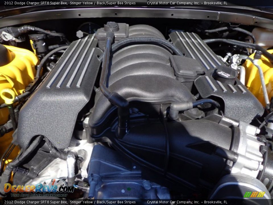 2012 Dodge Charger SRT8 Super Bee Stinger Yellow / Black/Super Bee Stripes Photo #16