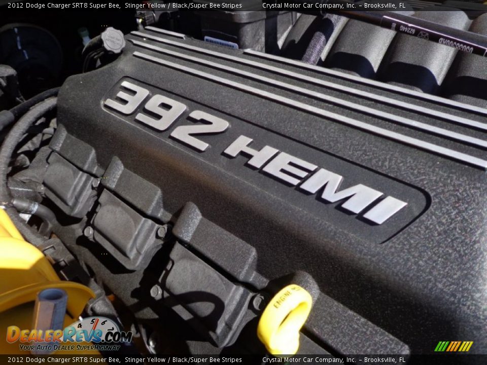 2012 Dodge Charger SRT8 Super Bee Stinger Yellow / Black/Super Bee Stripes Photo #17
