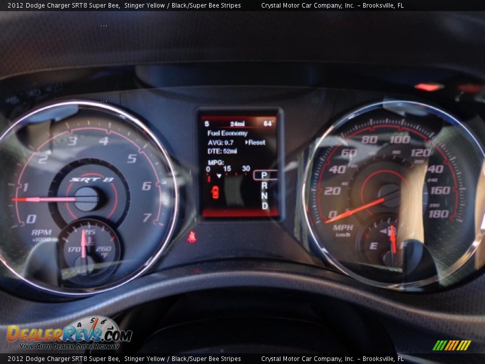 2012 Dodge Charger SRT8 Super Bee Stinger Yellow / Black/Super Bee Stripes Photo #19