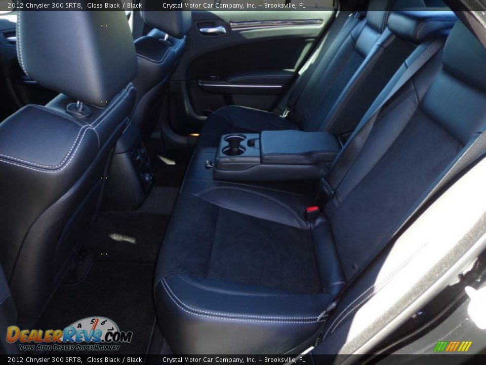 2012 Chrysler 300 SRT8 Gloss Black / Black Photo #5
