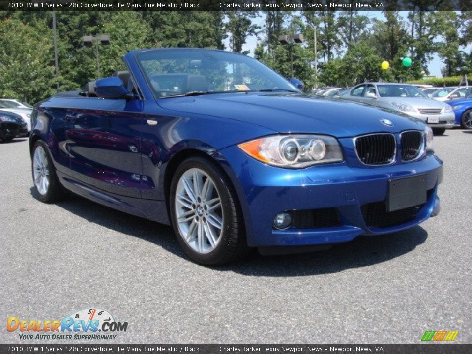 Front 3/4 View of 2010 BMW 1 Series 128i Convertible Photo #1