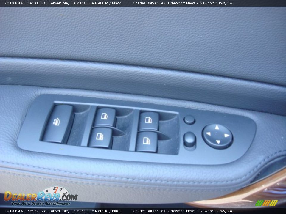2010 BMW 1 Series 128i Convertible Le Mans Blue Metallic / Black Photo #12