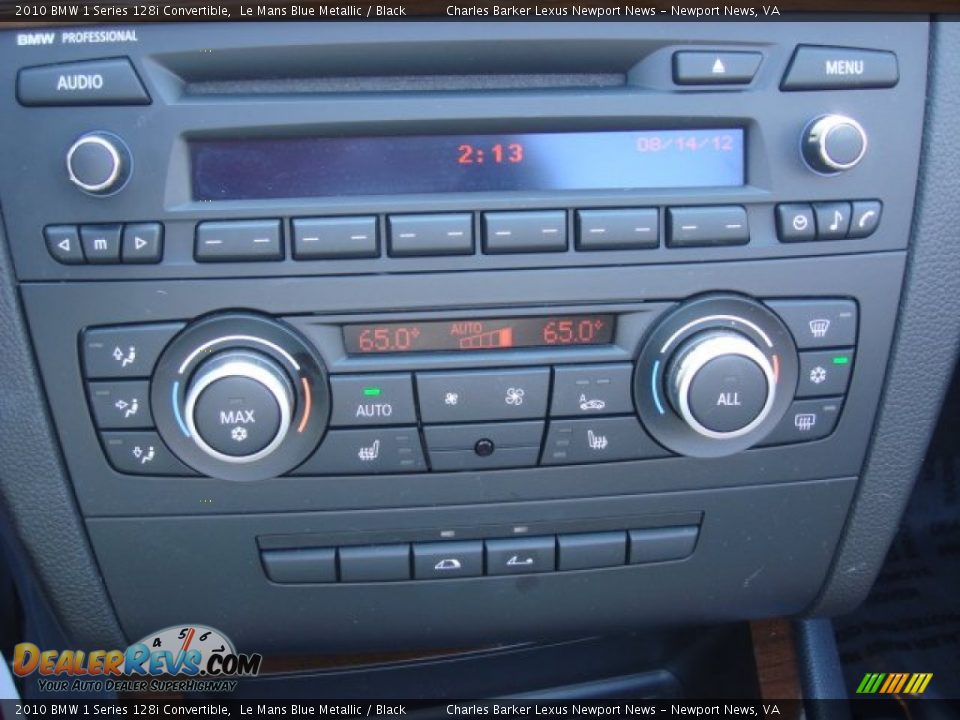 Controls of 2010 BMW 1 Series 128i Convertible Photo #14