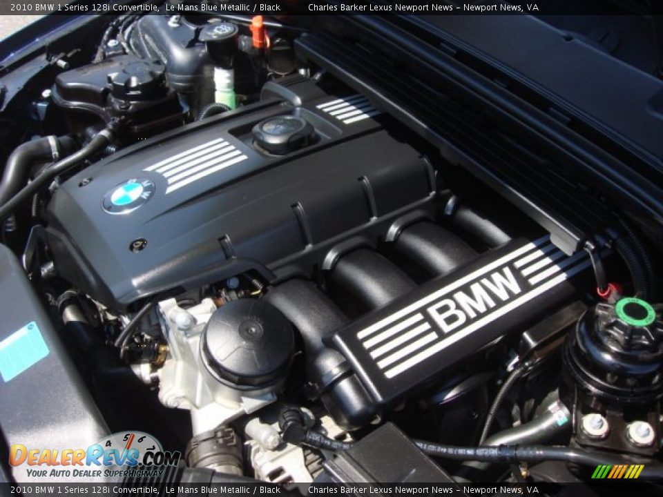 2010 BMW 1 Series 128i Convertible 3.0 Liter DOHC 24-Valve VVT Inline 6 Cylinder Engine Photo #25