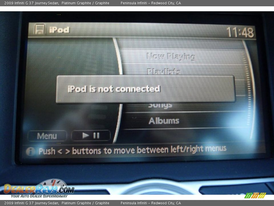2009 Infiniti G 37 Journey Sedan Platinum Graphite / Graphite Photo #17