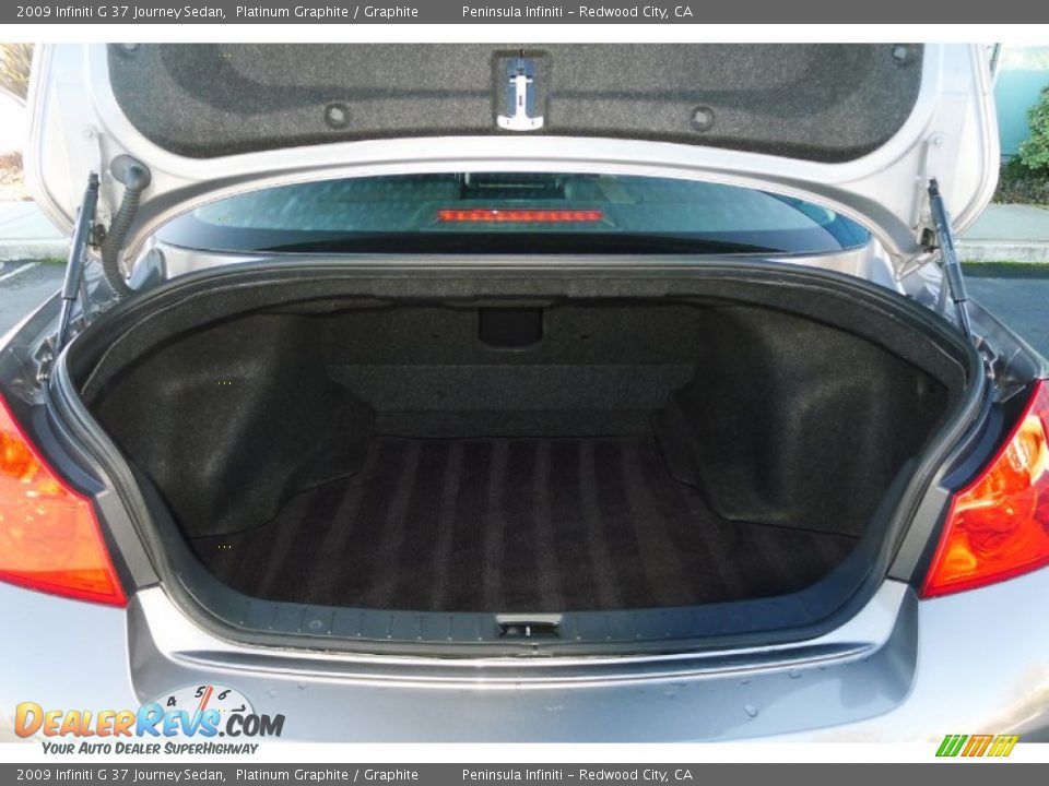 2009 Infiniti G 37 Journey Sedan Platinum Graphite / Graphite Photo #24