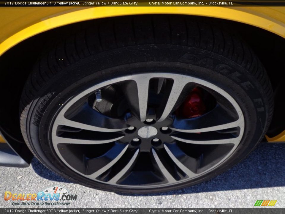2012 Dodge Challenger SRT8 Yellow Jacket Wheel Photo #14