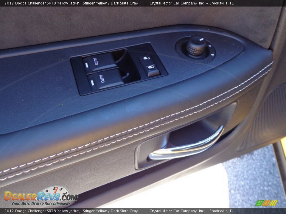 2012 Dodge Challenger SRT8 Yellow Jacket Stinger Yellow / Dark Slate Gray Photo #17