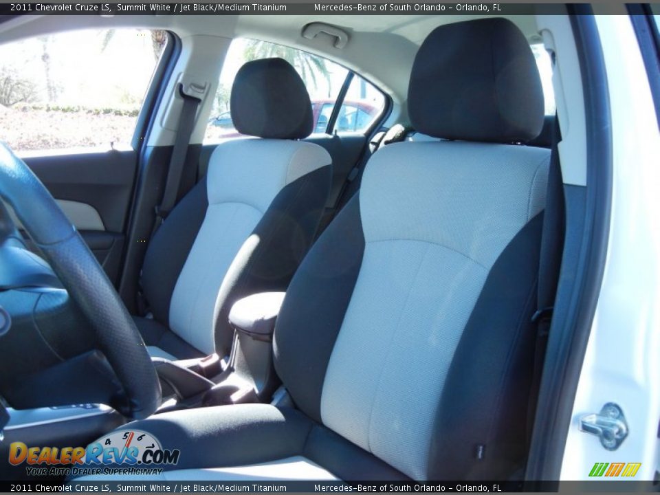 2011 Chevrolet Cruze LS Summit White / Jet Black/Medium Titanium Photo #11