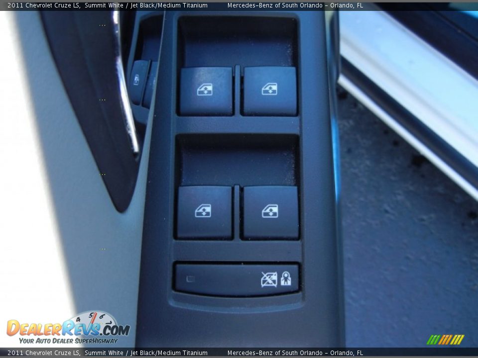 2011 Chevrolet Cruze LS Summit White / Jet Black/Medium Titanium Photo #12