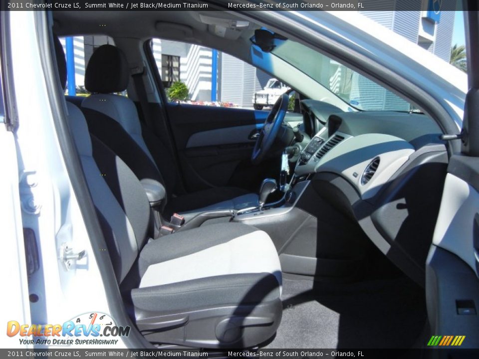 2011 Chevrolet Cruze LS Summit White / Jet Black/Medium Titanium Photo #15