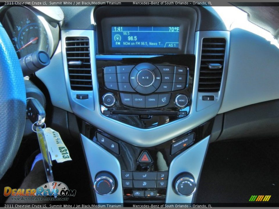 2011 Chevrolet Cruze LS Summit White / Jet Black/Medium Titanium Photo #20