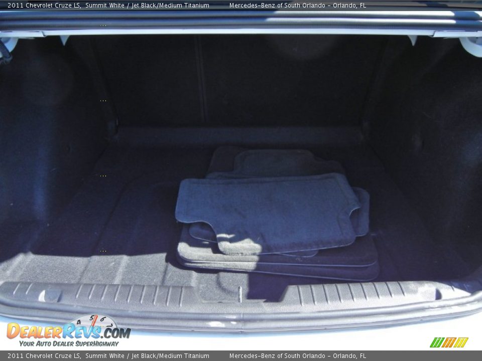 2011 Chevrolet Cruze LS Summit White / Jet Black/Medium Titanium Photo #22