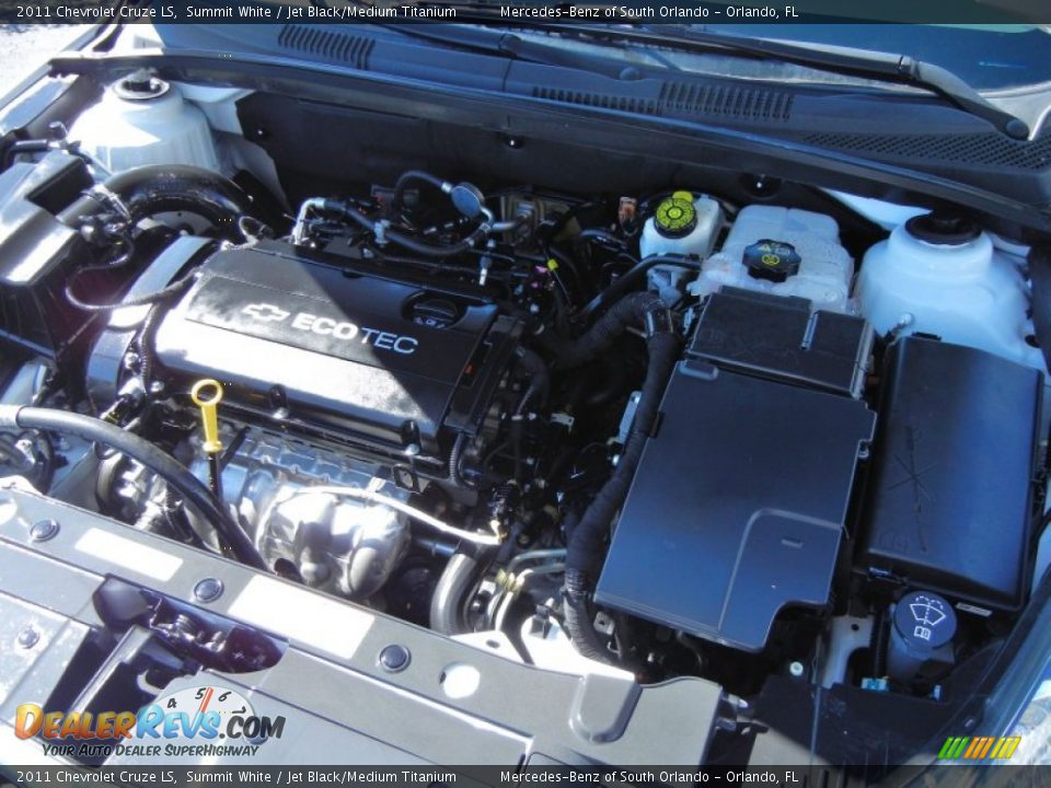 2011 Chevrolet Cruze LS Summit White / Jet Black/Medium Titanium Photo #23