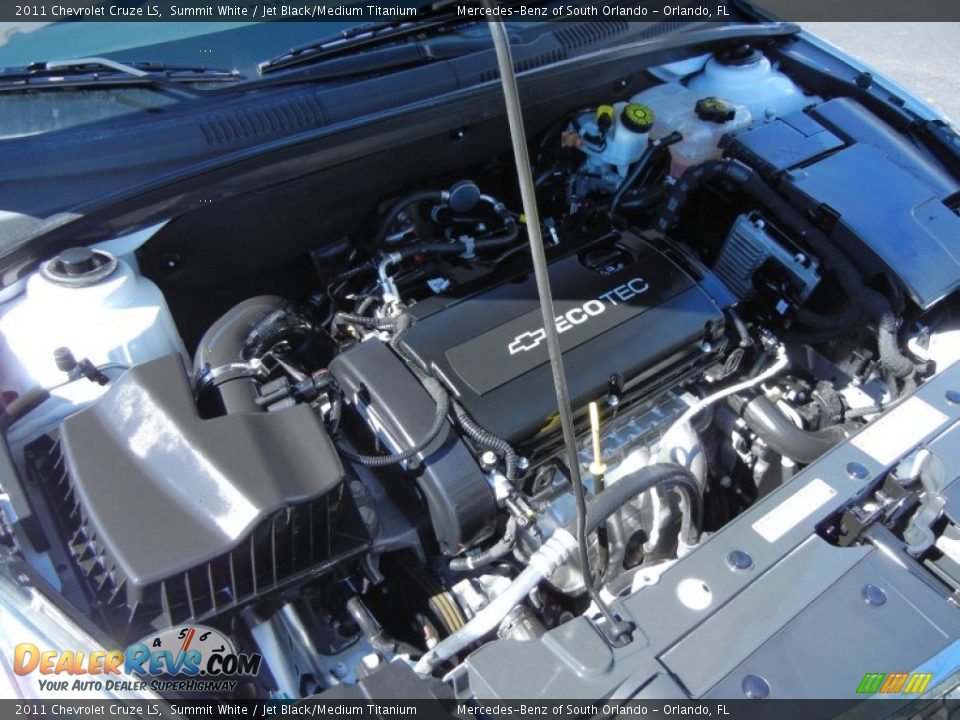 2011 Chevrolet Cruze LS Summit White / Jet Black/Medium Titanium Photo #24