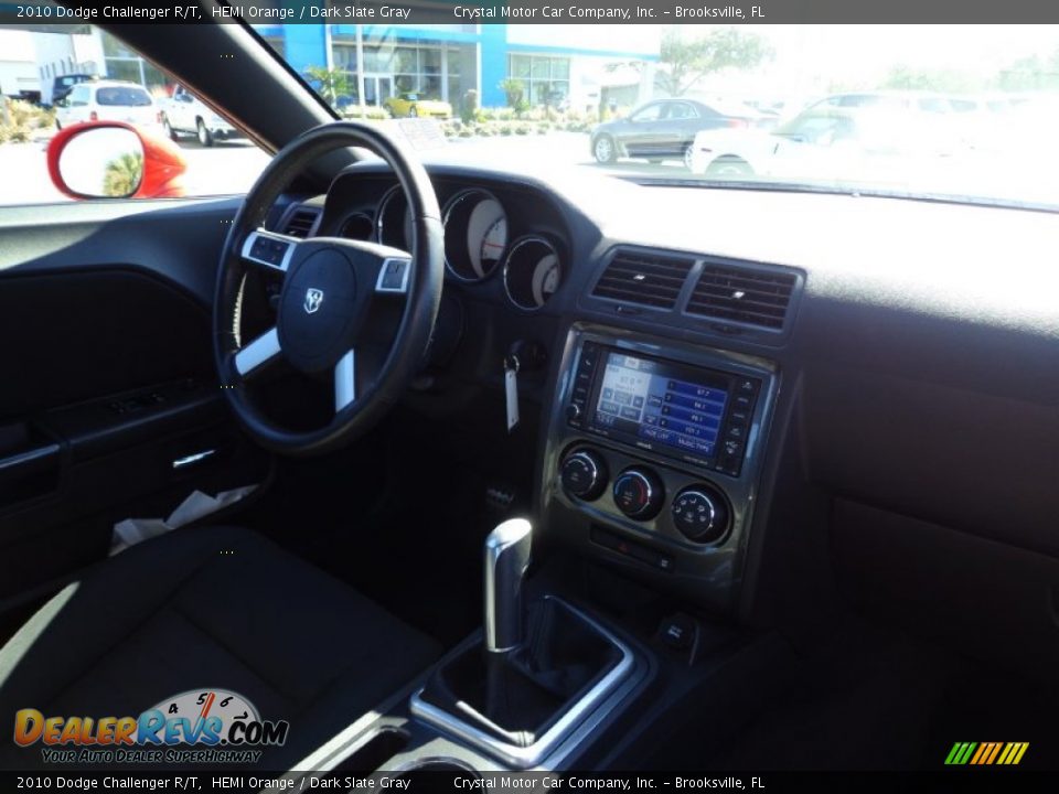 2010 Dodge Challenger R/T HEMI Orange / Dark Slate Gray Photo #11