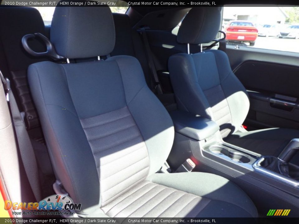 2010 Dodge Challenger R/T HEMI Orange / Dark Slate Gray Photo #12