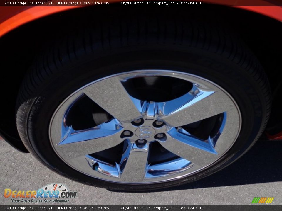 2010 Dodge Challenger R/T HEMI Orange / Dark Slate Gray Photo #14