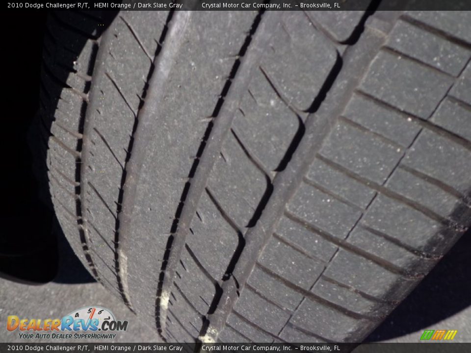 2010 Dodge Challenger R/T HEMI Orange / Dark Slate Gray Photo #15