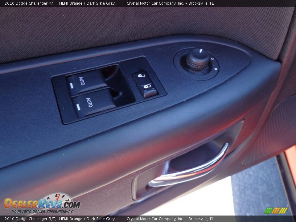 2010 Dodge Challenger R/T HEMI Orange / Dark Slate Gray Photo #17