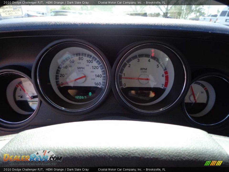 2010 Dodge Challenger R/T HEMI Orange / Dark Slate Gray Photo #18