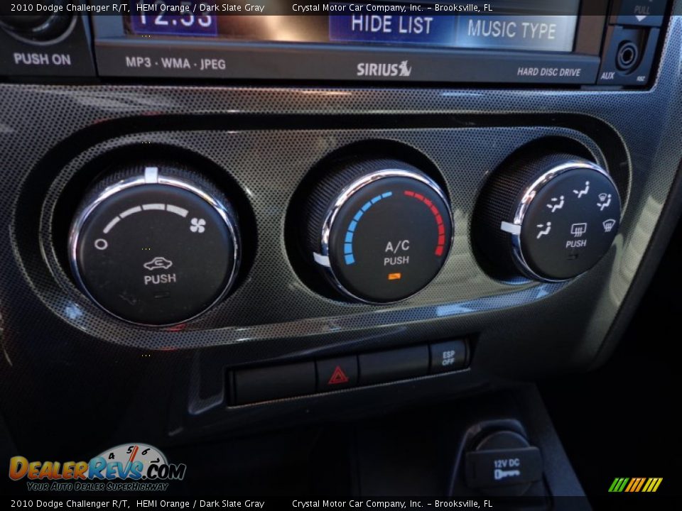 2010 Dodge Challenger R/T HEMI Orange / Dark Slate Gray Photo #20