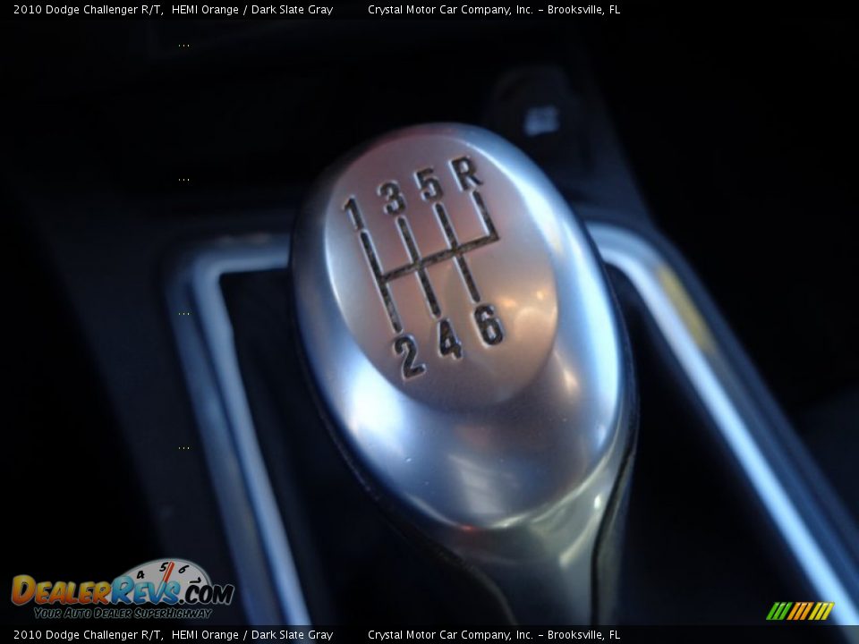 2010 Dodge Challenger R/T HEMI Orange / Dark Slate Gray Photo #21