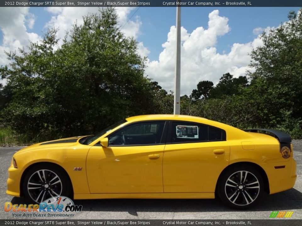 Stinger Yellow 2012 Dodge Charger SRT8 Super Bee Photo #2