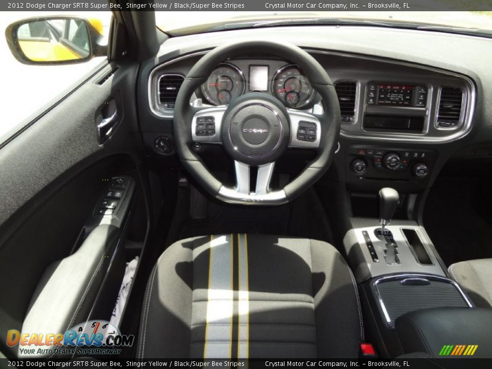 Dashboard of 2012 Dodge Charger SRT8 Super Bee Photo #6