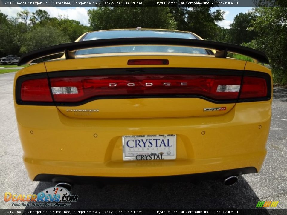 2012 Dodge Charger SRT8 Super Bee Stinger Yellow / Black/Super Bee Stripes Photo #8