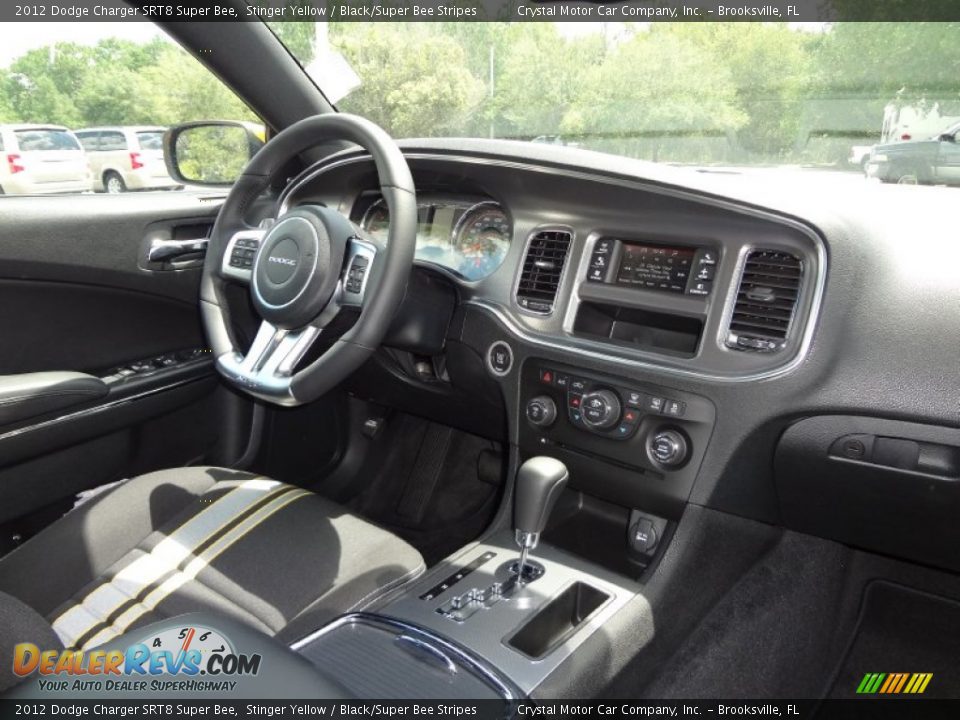 Dashboard of 2012 Dodge Charger SRT8 Super Bee Photo #12