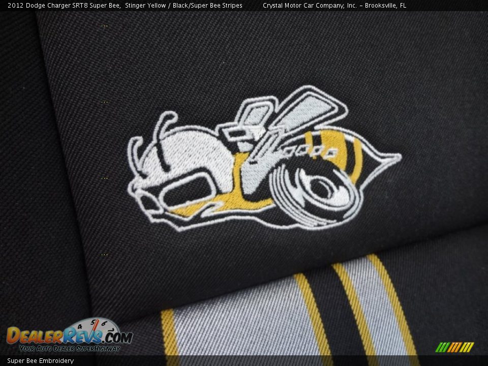 Super Bee Embroidery - 2012 Dodge Charger